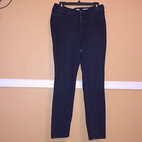 Vintage America Denim - Vintage America Dark Blue Boho Skinny 12R/31